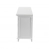 Nova Solo Skansen Kitchen Hutch Cabinet with 5 Doors, 3 Drawers - Lower Shelf Angle
