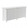 Nova Solo Skansen Kitchen Hutch Cabinet with 5 Doors, 3 Drawers - Lower Shelf Angle