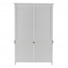 Nova Solo Skansen Hutch Unit with 6 Shelves - Back Angle