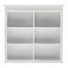 Nova Solo Skansen Hutch Unit with 6 Shelves - Top Shelf Angle