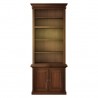 Toscana Mahogany Standard Bookcase - Front - Toscana Mahogany Standard Bookcase - Front