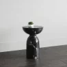 Sunpan Goya End Table Marble Look in Black - Lifestyle - Sunpan Goya End Table Marble Look in Black - Lifestyle