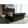 Manhattan Comfort Empire Charcoal Bed Grey - Manhattan Comfort Empire Charcoal Bed Grey