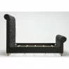 Manhattan Comfort Empire Charcoal Bed Grey Side - Manhattan Comfort Empire Charcoal Bed Grey Side