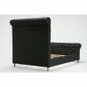 Manhattan Comfort Empire Charcoal Bed Grey - Manhattan Comfort Empire Charcoal Bed Grey