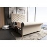 Manhattan Comfort Empire Charcoal Bed Cream
