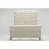 Manhattan Comfort Empire Charcoal Bed Cream Front - Manhattan Comfort Empire Charcoal Bed Cream Front