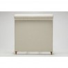 Manhattan Comfort Empire Charcoal Bed Cream Back