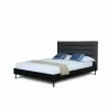Manhattan Comfort Schwamm Full-Size / Queen Bed Grey  - Manhattan Comfort Schwamm Full-Size / Queen Bed Grey 