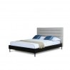 Manhattan Comfort Schwamm Full-Size / Queen Bed Light Grey Side