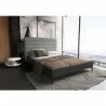 Manhattan Comfort Schwamm Full-Size / Queen Bed Light Grey - Manhattan Comfort Schwamm Full-Size / Queen Bed Light Grey