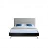 Manhattan Comfort Schwamm Full-Size / Queen Bed Light Grey Front