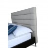 Manhattan Comfort Schwamm Full-Size / Queen Bed Light Grey Headbord