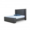 Manhattan Comfort Kingdom Graphite Full Bed / Queen Bottom