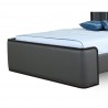 Manhattan Comfort Kingdom Graphite Full Bed / Queen Bottom Bottom