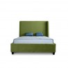 Manhattan Comfort Parlay Pine Green Bed Front