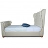 Manhattan Comfort Lola Ivory Full and Queen Bed Side