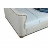 Manhattan Comfort Lola Ivory Full and Queen Bed  - Manhattan Comfort Lola Ivory Full and Queen Bed 