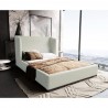 Manhattan Comfort Lenyx Full and Queen Bed Cream