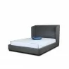 Manhattan Comfort Lenyx Full and Queen Bed Graphite - Manhattan Comfort Lenyx Full and Queen Bed Graphite