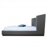 Manhattan Comfort Lenyx Full and Queen Bed Graphite Side