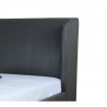 Manhattan Comfort Lenyx Full and Queen Bed Graphite headbord