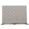 Manhattan Comfort Crosby Modern Full Size- Greige Headboard