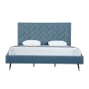 Manhattan Comfort Crosby Modern King Size- Blue Front
