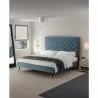 Manhattan Comfort Crosby Modern King Size- Blue - Manhattan Comfort Crosby Modern King Size- Blue