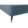 Manhattan Comfort Crosby Modern King Size- Blue Leg - Manhattan Comfort Crosby Modern King Size- Blue Leg