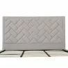 Manhattan Comfort Crosby Modern King Size- Greige Headboard - Manhattan Comfort Crosby Modern King Size- Greige Headboard
