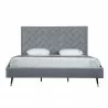 Manhattan Comfort Crosby Modern King Size- Grey Front - Manhattan Comfort Crosby Modern King Size- Grey Front
