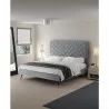 Manhattan Comfort Crosby Modern King Size- Grey - Manhattan Comfort Crosby Modern King Size- Grey