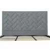 Manhattan Comfort Crosby Modern King Size- Grey Headboard - Manhattan Comfort Crosby Modern King Size- Grey Headboard