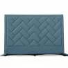 Manhattan Comfort Crosby Modern Queen Size Blue Headboard - Manhattan Comfort Crosby Modern Queen Size Blue Headboard