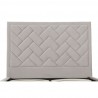 Manhattan Comfort Crosby Modern Queen Size Greige headboard