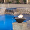 The Outdoor Plus Cazo GFRC Fire Bowl Pool 