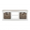 Nova Solo Halifax Accent Bench with Seat Cushion