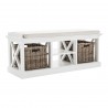 Nova Solo Halifax Accent Bench with Seat Cushion