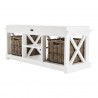Nova Solo Halifax Accent Bench with Seat Cushion