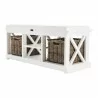 Nova Solo Halifax Accent Bench with Seat Cushion - Nova Solo Halifax Accent Bench with Seat Cushion