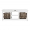 Nova Solo Halifax Accent Bench with Seat Cushion