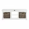 Nova Solo Halifax Accent Bench with Seat Cushion - Nova Solo Halifax Accent Bench with Seat Cushion