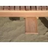 Beach Lounger - Double - Sliding Table - Beach Lounger - Double - Sliding Table
