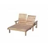 Beach Lounger - Double - White BG - Beach Lounger - Double - White BG