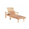 Beach Lounger - Single - White BG