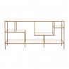 Essentials For Living Beakman Low Bookcase - Front