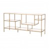 Essentials For Living Beakman Low Bookcase - Angled