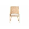 bali & pari Beata Natural Rattan Dining Chair - Handcrafted Wingback Accent Chair with Woven Detailing and Removable Cushion, Coastal Boho Seating for Kitchen or Dining Room - Front - bali & pari Beata Natural Rattan Dining Chair - Handcrafted Wingback Accent Chair with Woven Detailing and Removable Cushion, Coastal Boho Seating for Kitchen or Dining Room - Front