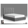 Glare Queen Storage Bed Grey Fabric